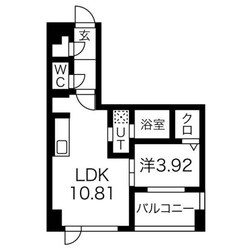 MODENA　SIANの物件間取画像